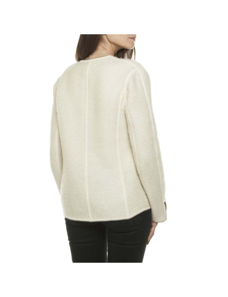 Twin set CHANEL T38 laine beige