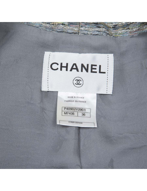 Veste CHANEL T 36 "Paris-Bombay"