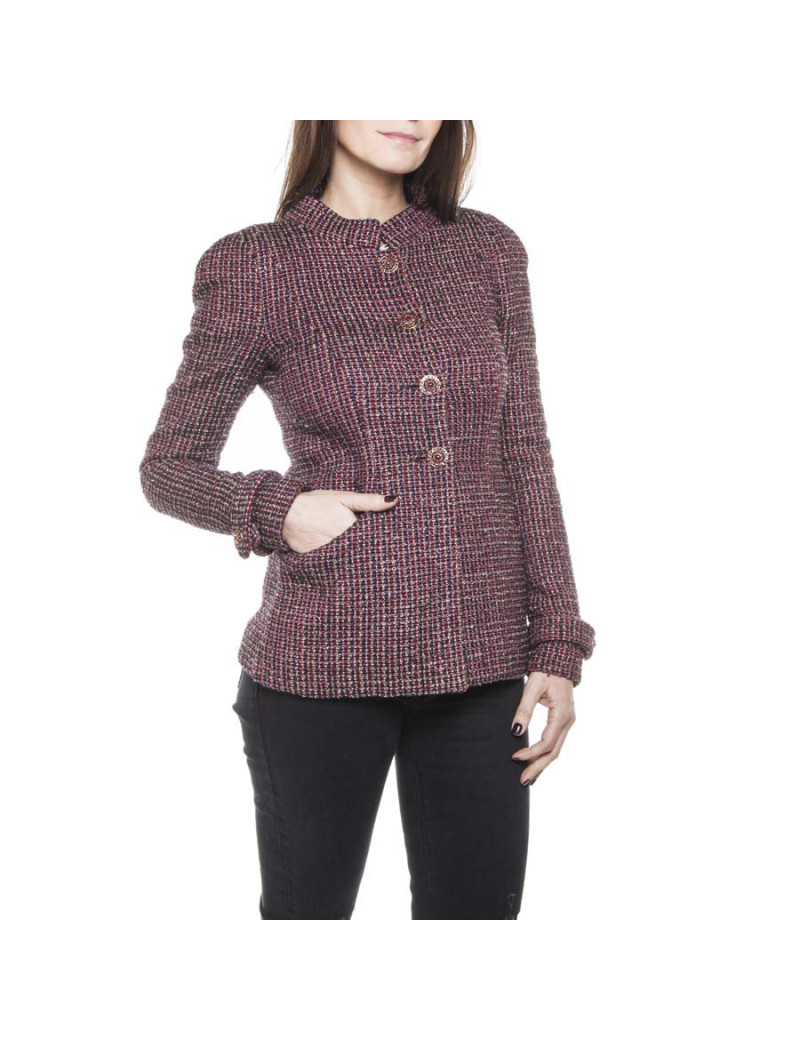 Veste CHANEL tweed multicolore 