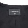CHANEL T 36/38 black jacket with sequins