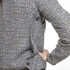 CHANEL 'Paris-Bombay' jacket in gray tweed size 38EU
