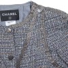 CHANEL 'Paris-Bombay' jacket in gray tweed size 38EU