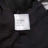 CHANEL T 36 black shiny threads and black tweed jacket