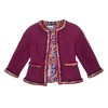 CHANEL T 34 jacket and blouse patterns geometric fuchsia