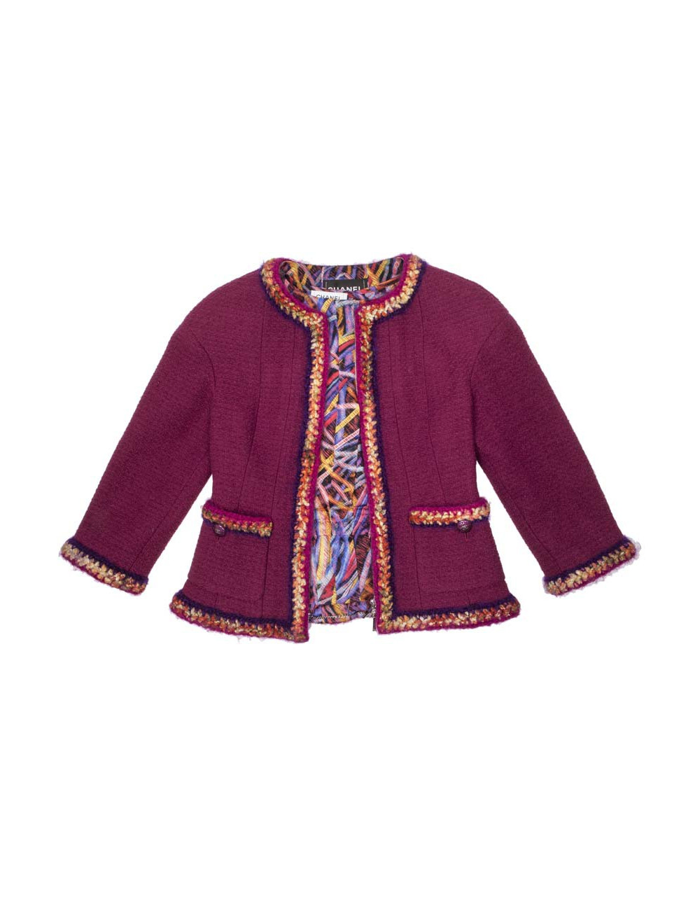 Veste CHANEL T 34 et blouse 