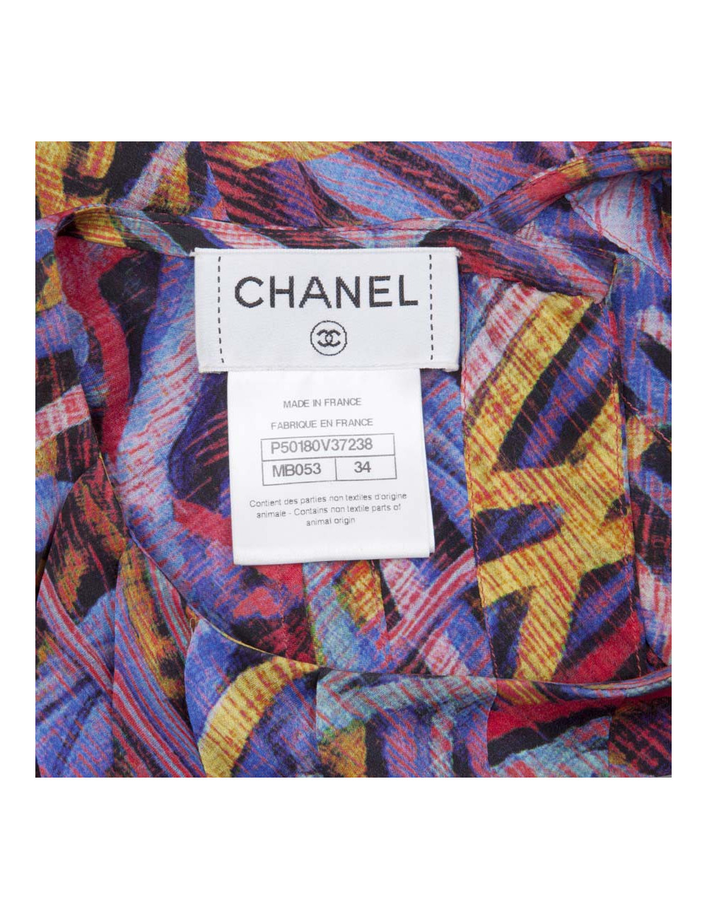 Veste CHANEL T 34 et blouse 