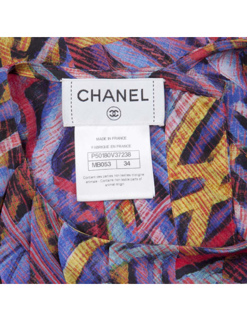 Veste CHANEL T 34 et blouse 