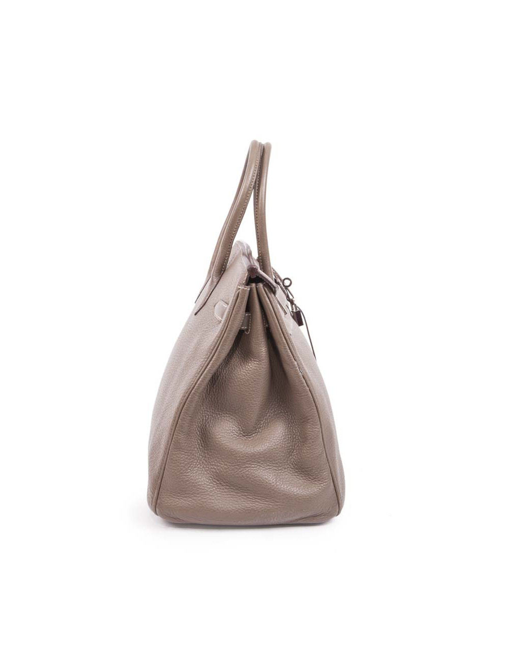 Sac Birkin 35 HERMES cuir étoupe