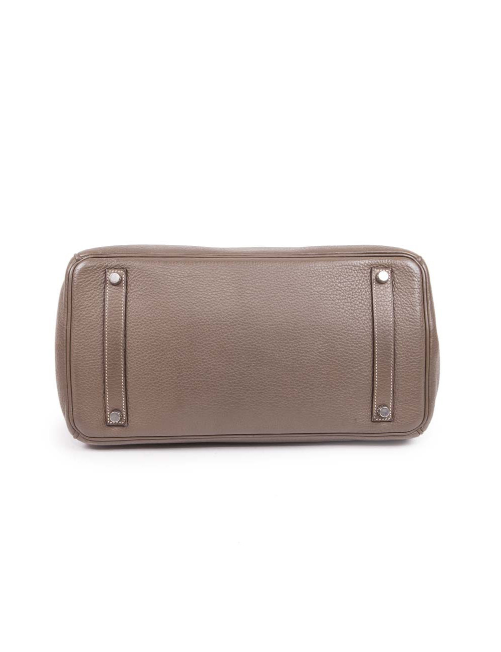 Sac Birkin 35 HERMES cuir étoupe