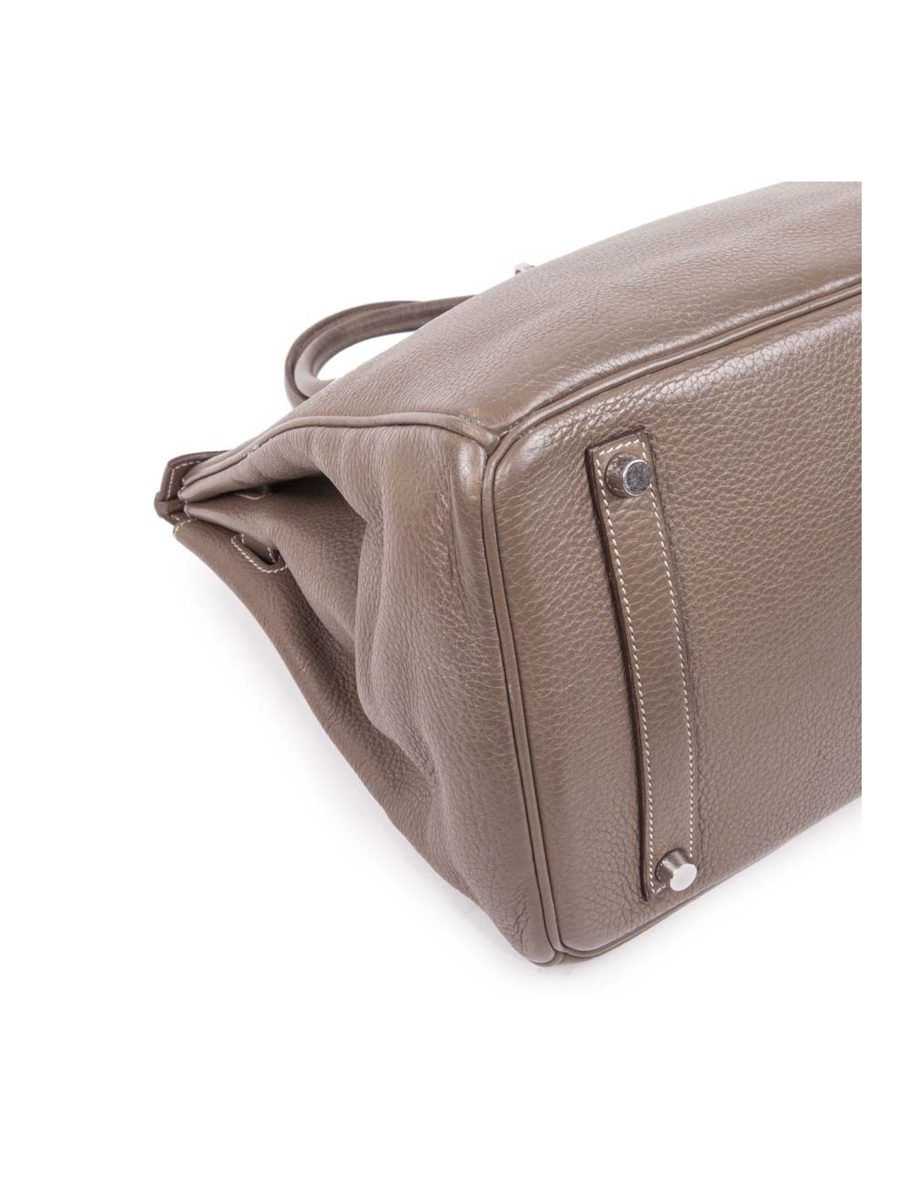 Sac Birkin 35 HERMES cuir étoupe