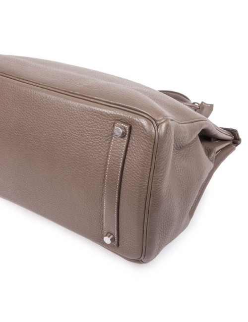 Sac Birkin 35 HERMES cuir étoupe