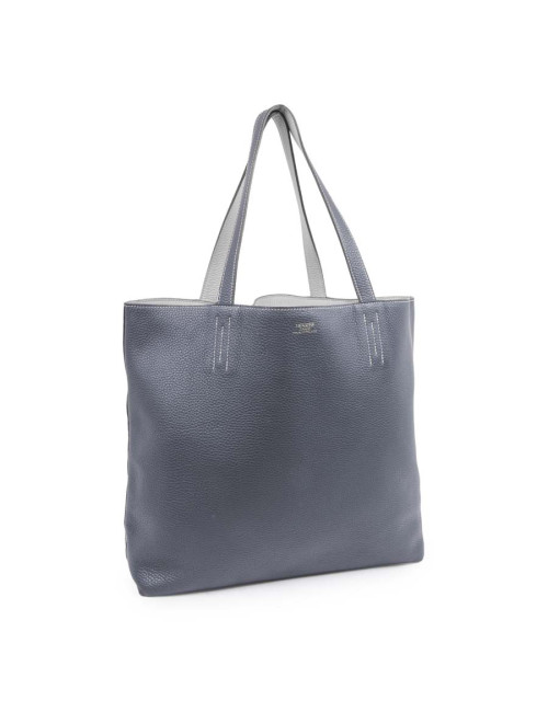 Sac toile et cuir HERMES