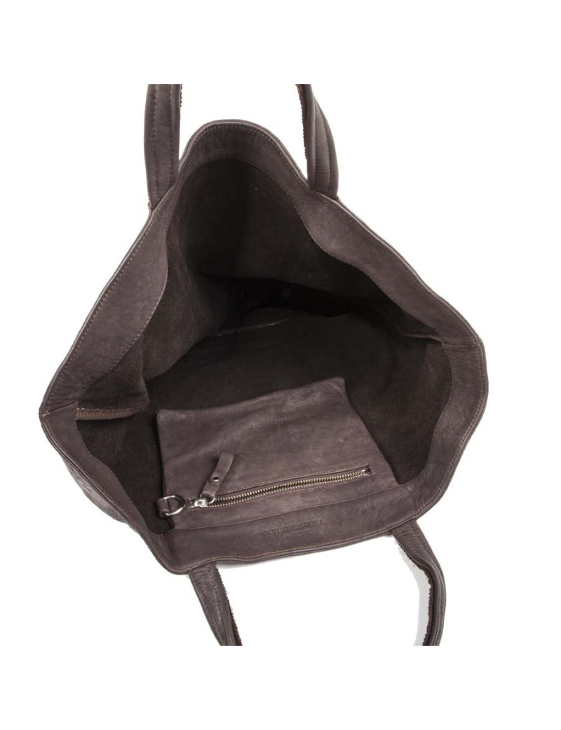 Sac VANESSA BRUNO cuir marron