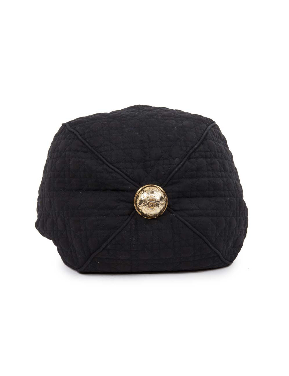 Vintage CHRISTIAN DIOR Black canvas bag