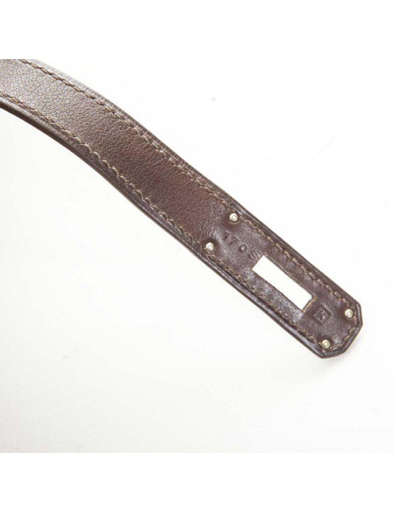 HERMES Bag Birkin 35 in Soft smooth Chocolate Leather