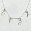 Collier DIOR perles blanches