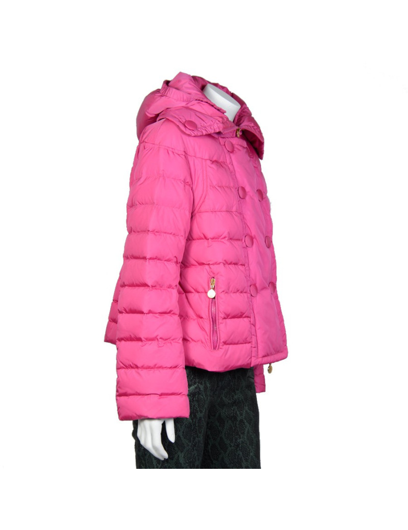Doudoune MONCLER T 4 ambre - fuchsia