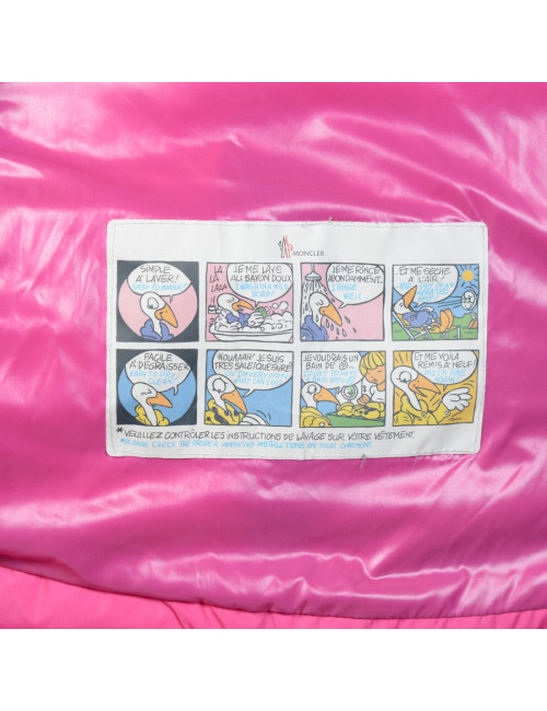 Doudoune MONCLER T0/36 fuschia