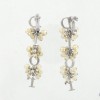 Clips DIOR perles blanches