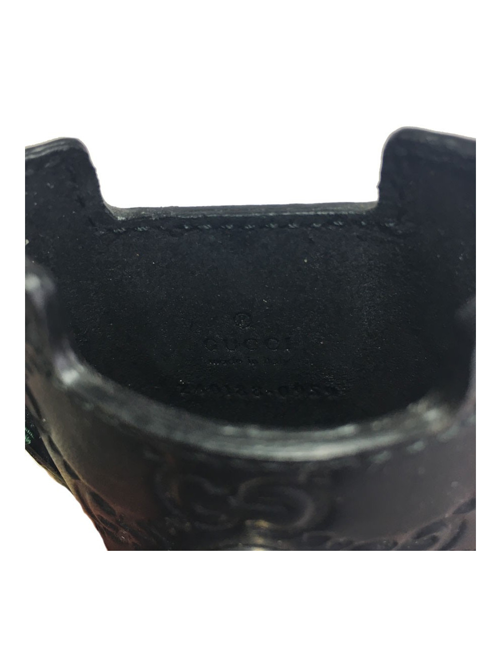 xxx Porte-Iphone touch GUCCI en veau noir monogram