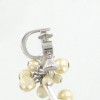 Clips DIOR perles blanches
