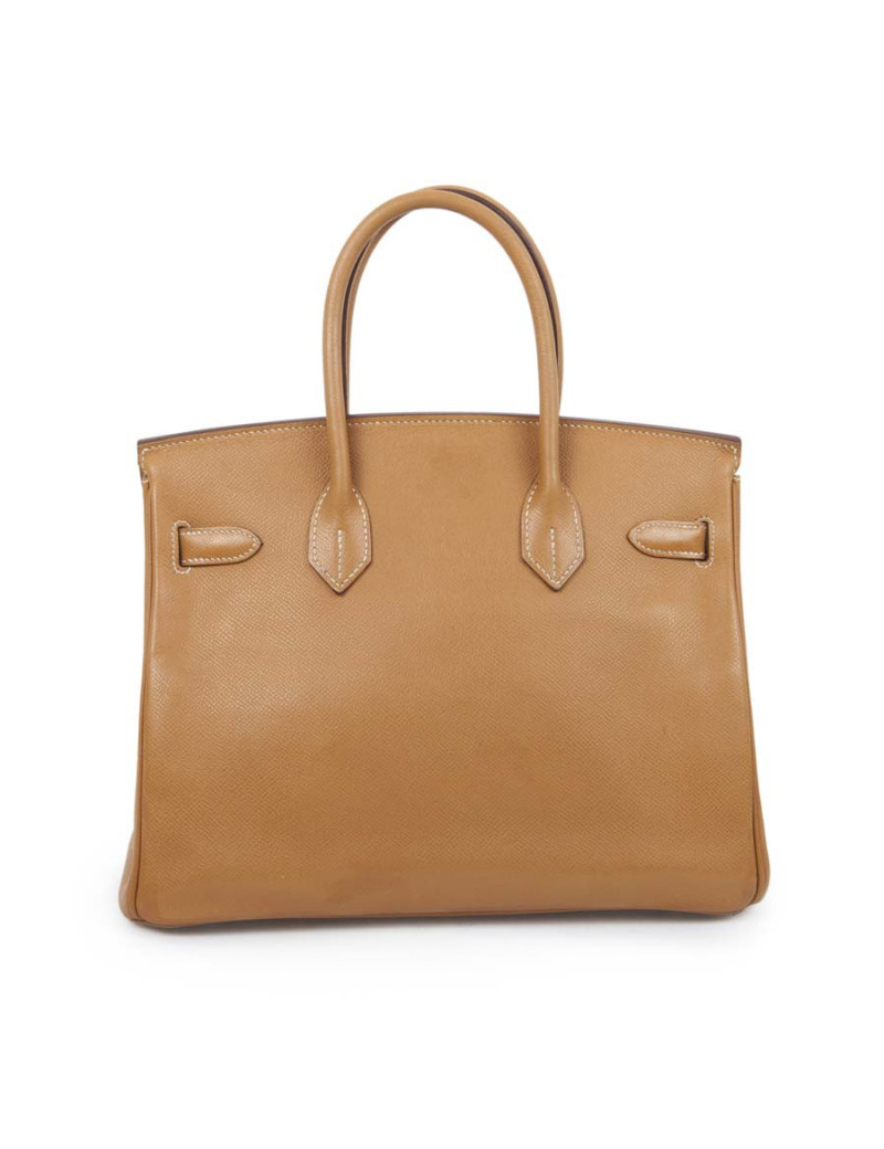 Birkin 30 HERMES leather epsom gold H