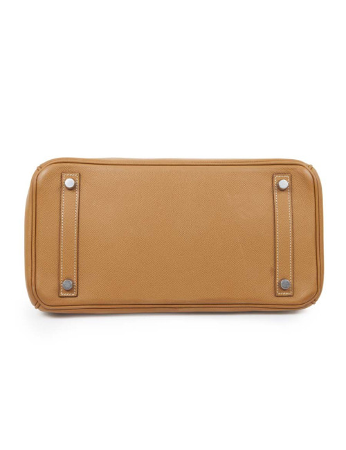 Birkin 30 HERMES leather epsom gold H
