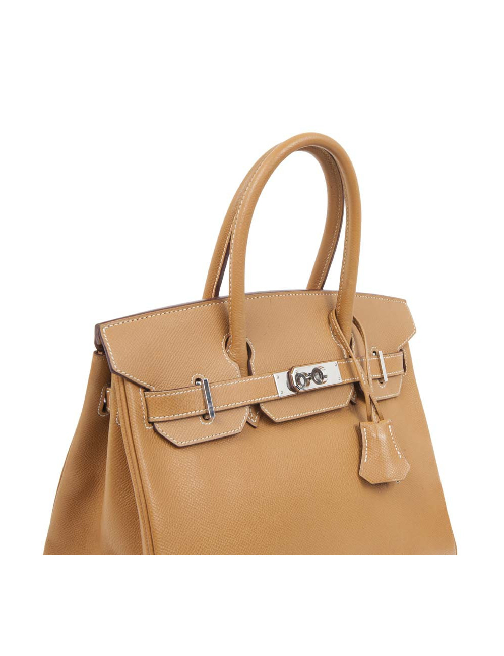 Birkin 30 HERMES en cuir epsom gold H