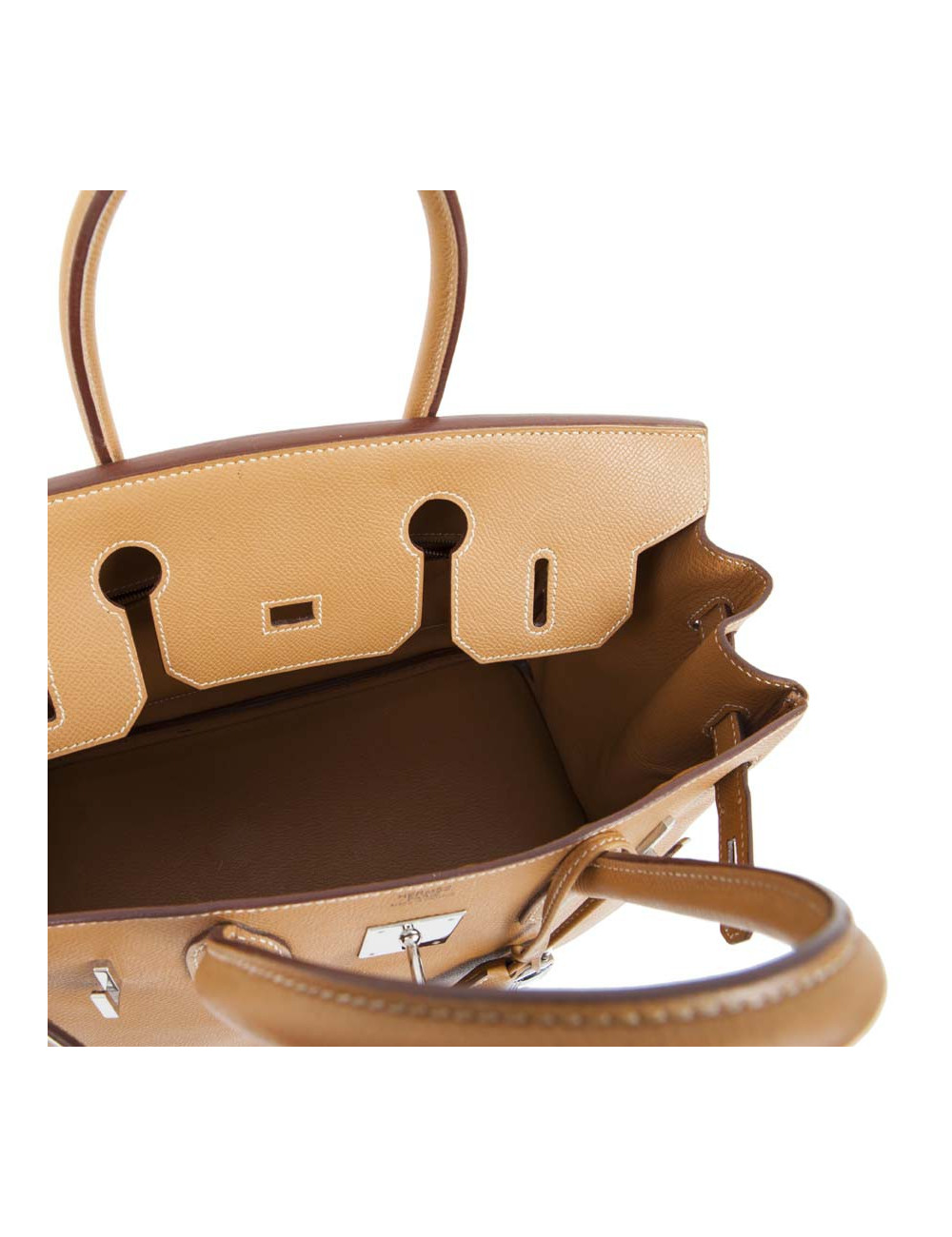 Birkin 30 HERMES leather epsom gold H