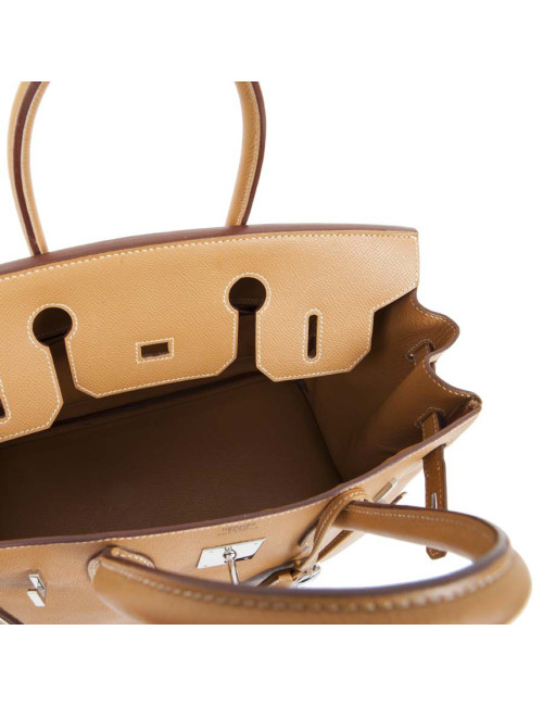 Birkin 30 HERMES leather epsom gold H