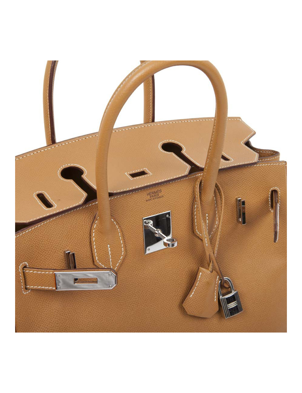 Birkin 30 HERMES leather epsom gold H