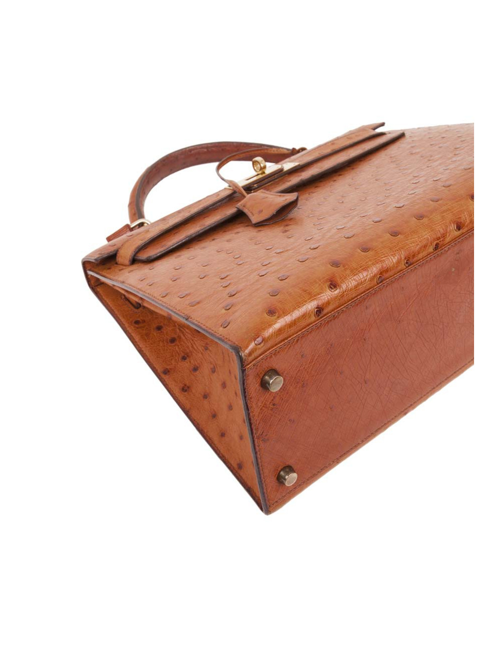 Kelly32 HERMES en autruche