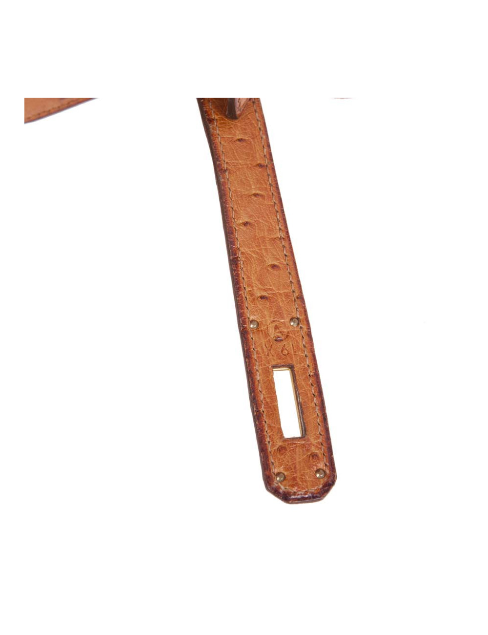 Kelly HERMES 32 in cognac ostrich