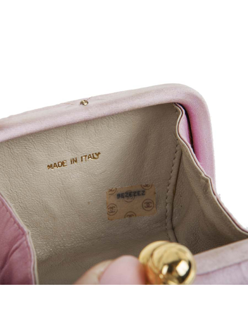  Bonbonnière CHANEL matelassée rose