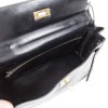 HERMES vintage Kelly 32 bag in black box leather