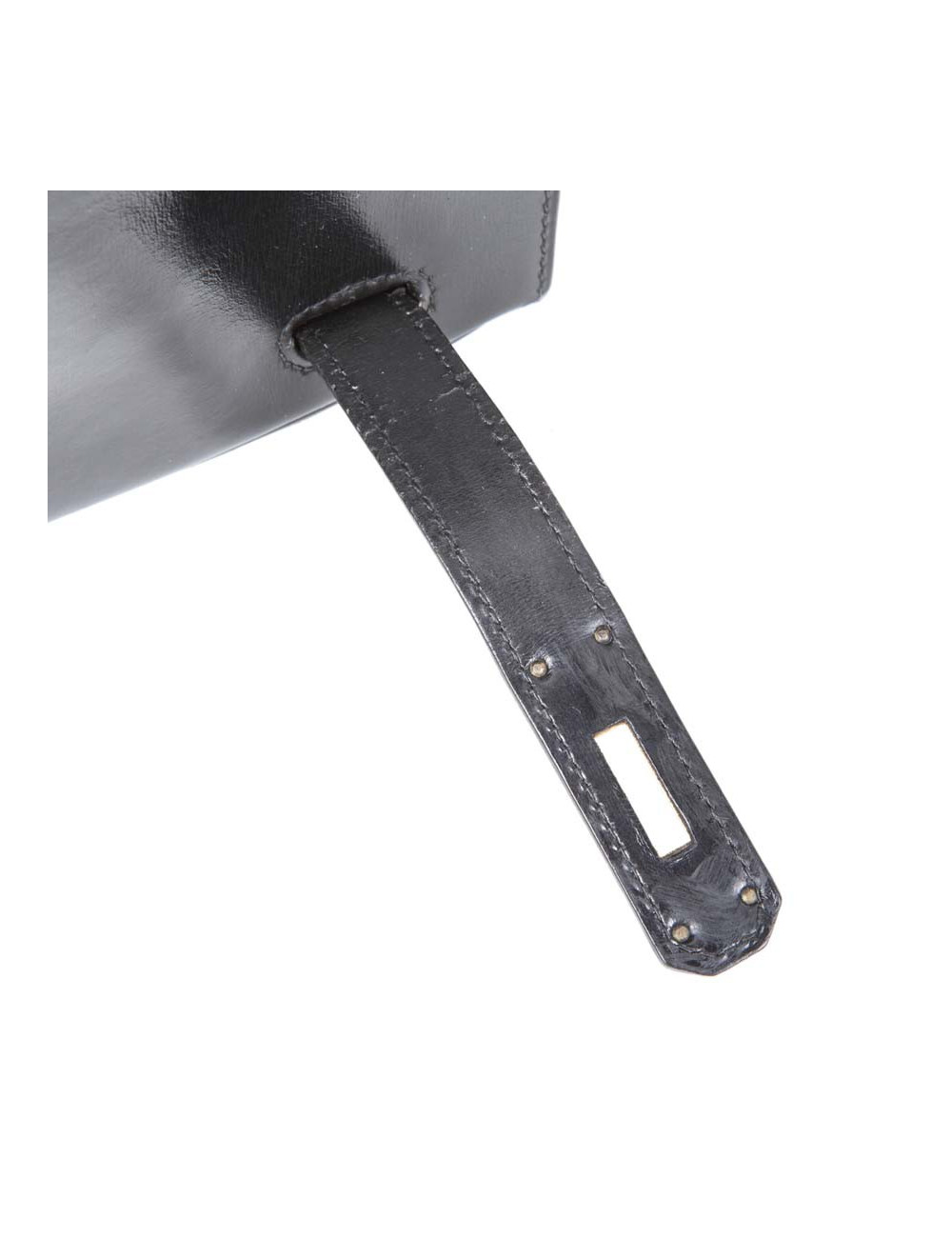  reparation Sac Kelly 32 HERMES cuir box noir