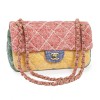 Sac Timeless CHANEL jersey multicolore