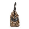 FENDI goatskin bag with a zebra pattern