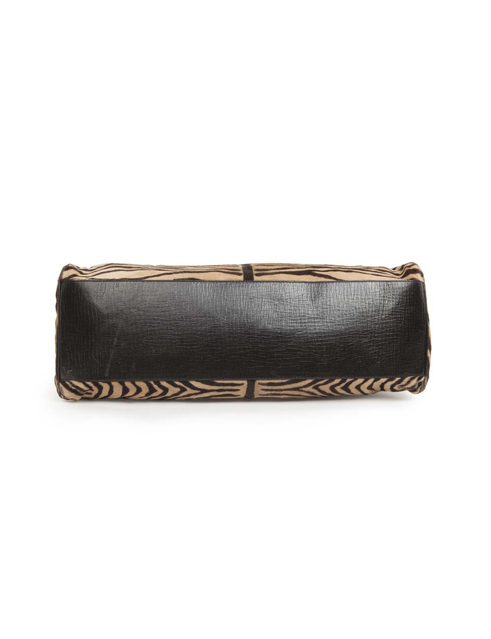 FENDI goatskin bag with a zebra pattern