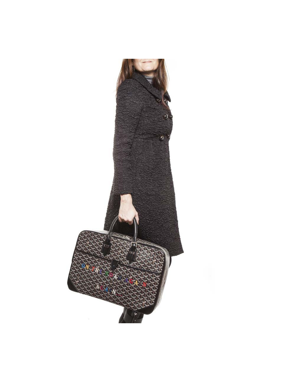 vvv suitcase custom GOYARD exceptional Piece