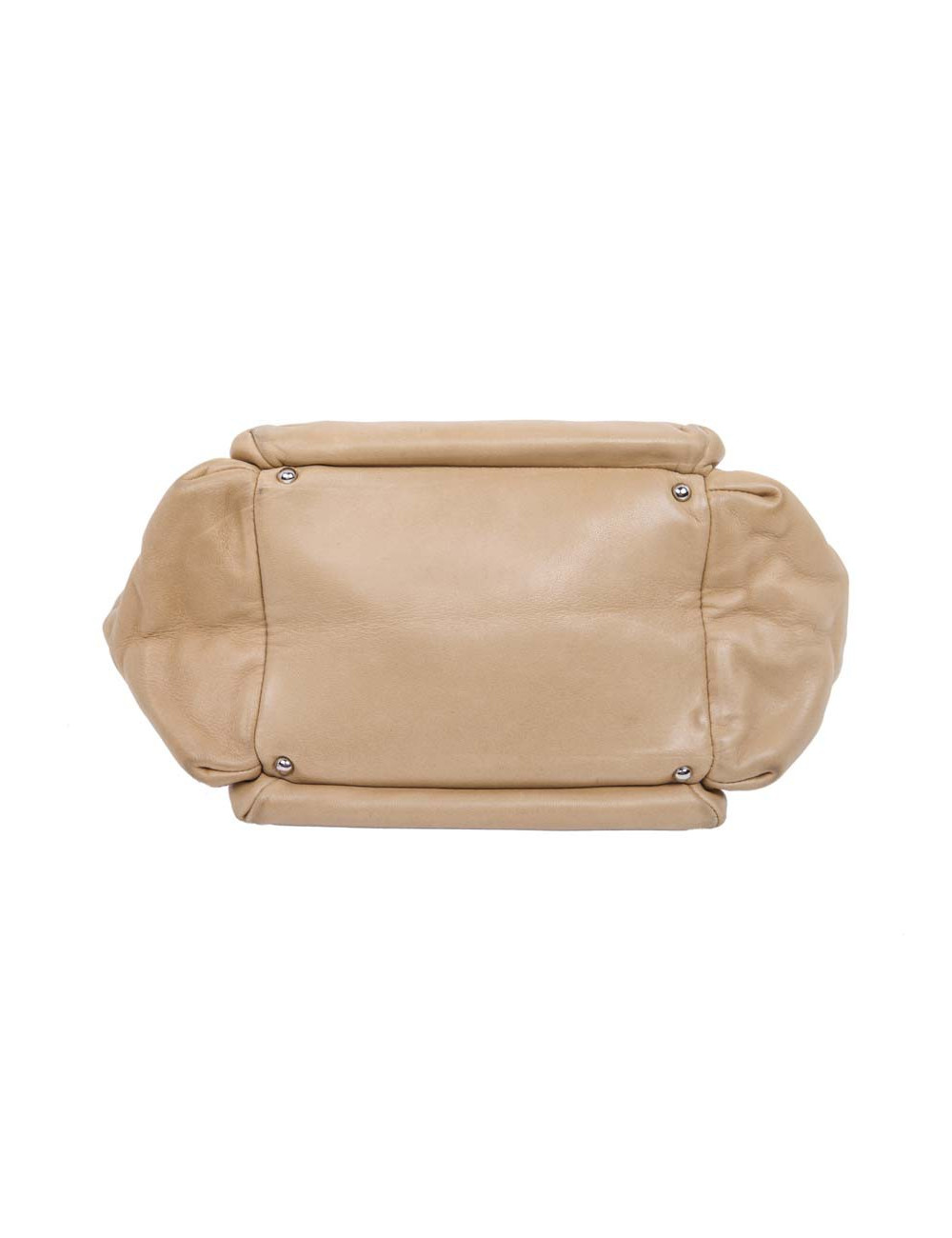 Sac CHANEL cuir d'agneau beige