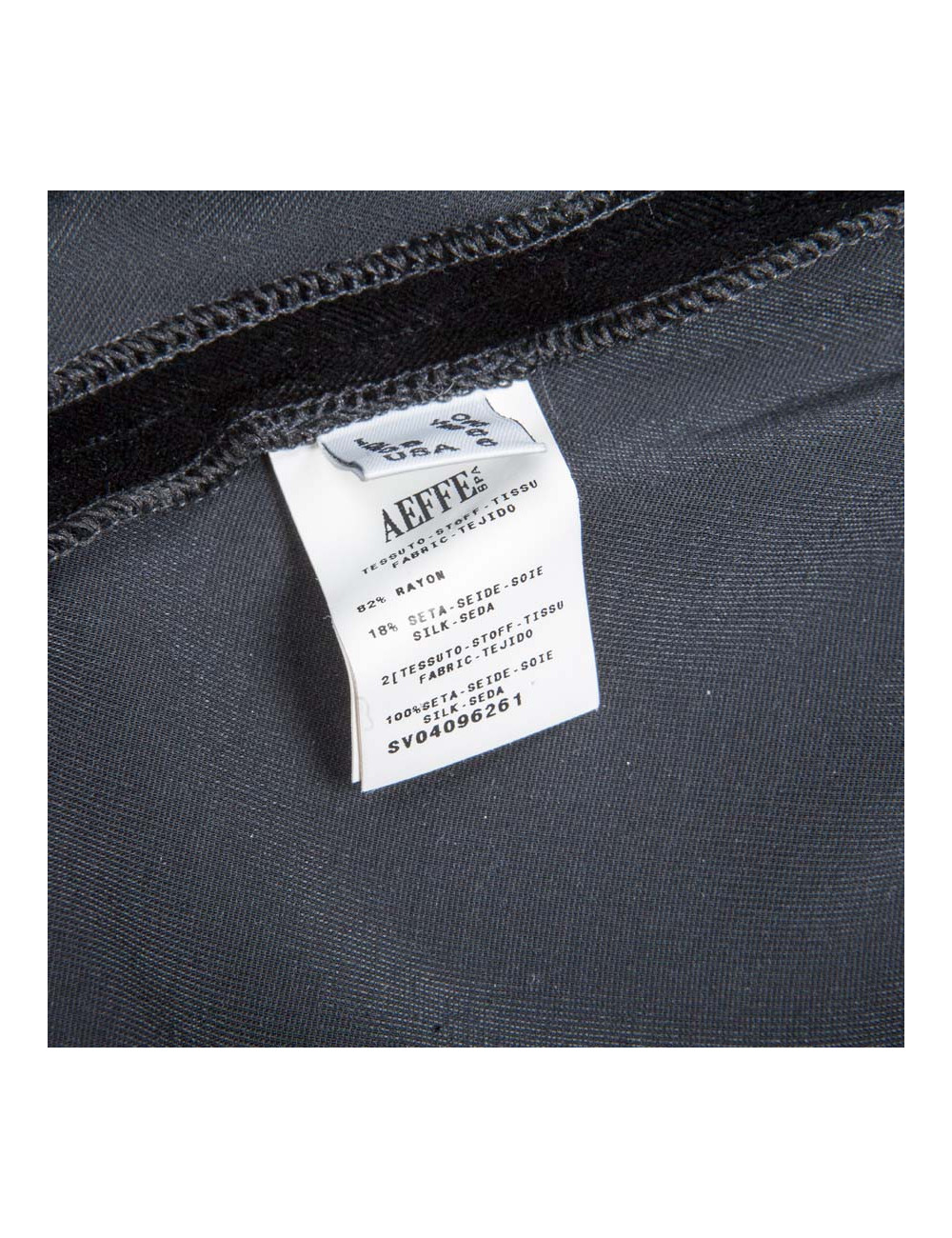 Dress JEAN PAUL GAULTIER T36 en velvet of silk and Black Lace