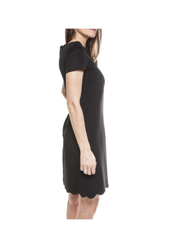 Robe CHRISTIAN DIOR T 36 en cachemire noir