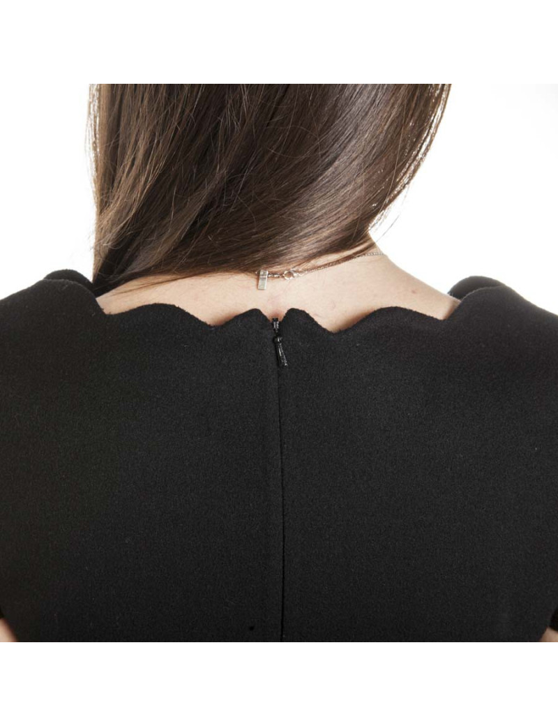 Robe CHRISTIAN DIOR T 36 en cachemire noir