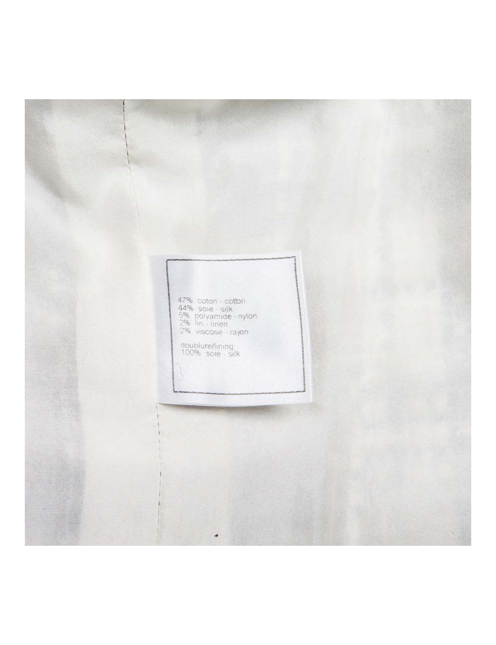 Robe CHANEL T     en tweed