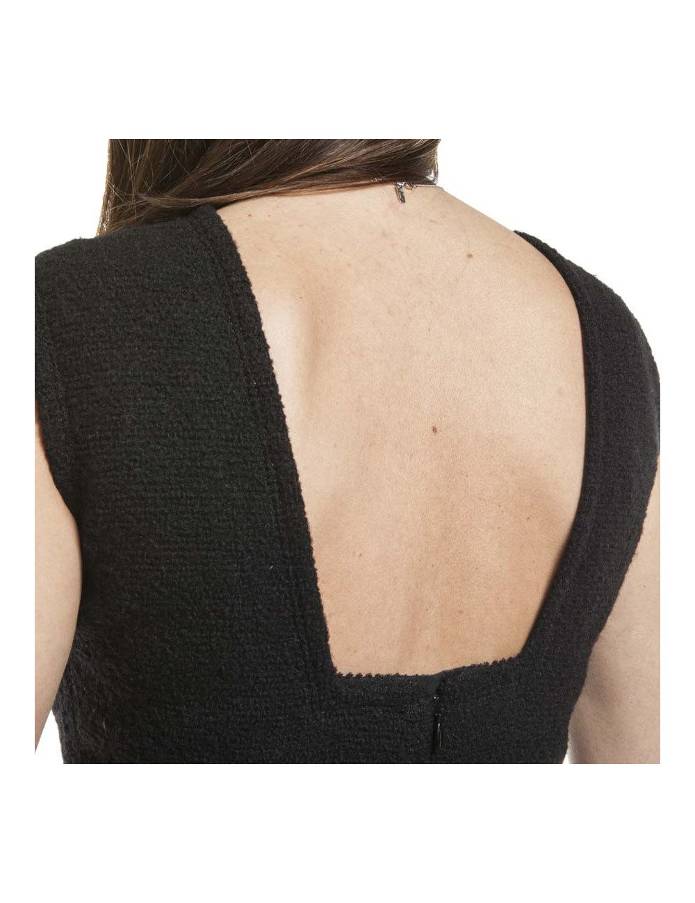 Robe CHANEL T 34 "Paris-Dallas" noire