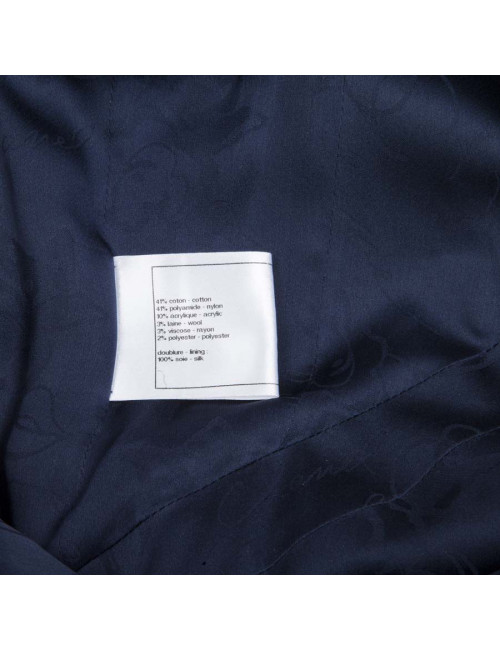 Robe CHANEL T 38 tweed multicolore