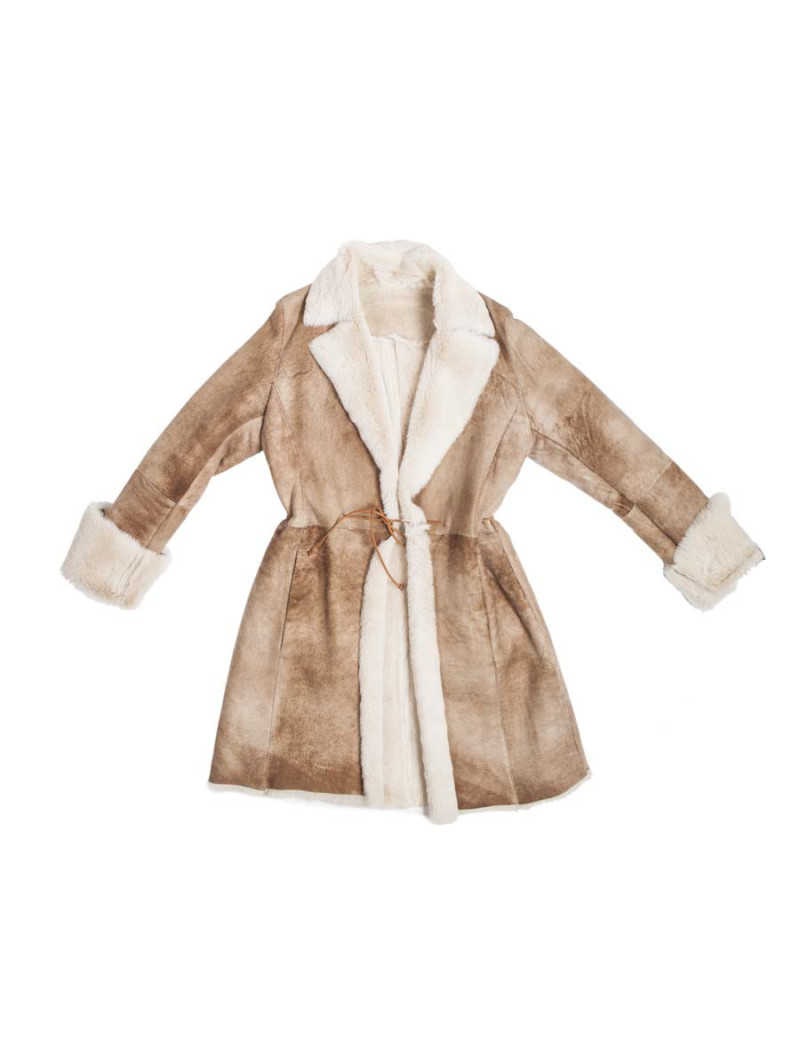 Manteau VENTCOUVERT peau retournée en agneau T3 