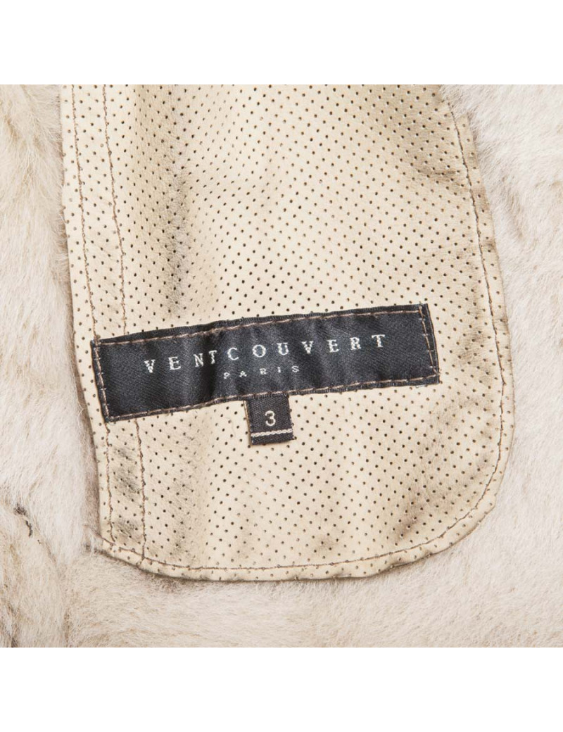 Manteau VENTCOUVERT peau retournée en agneau T3 