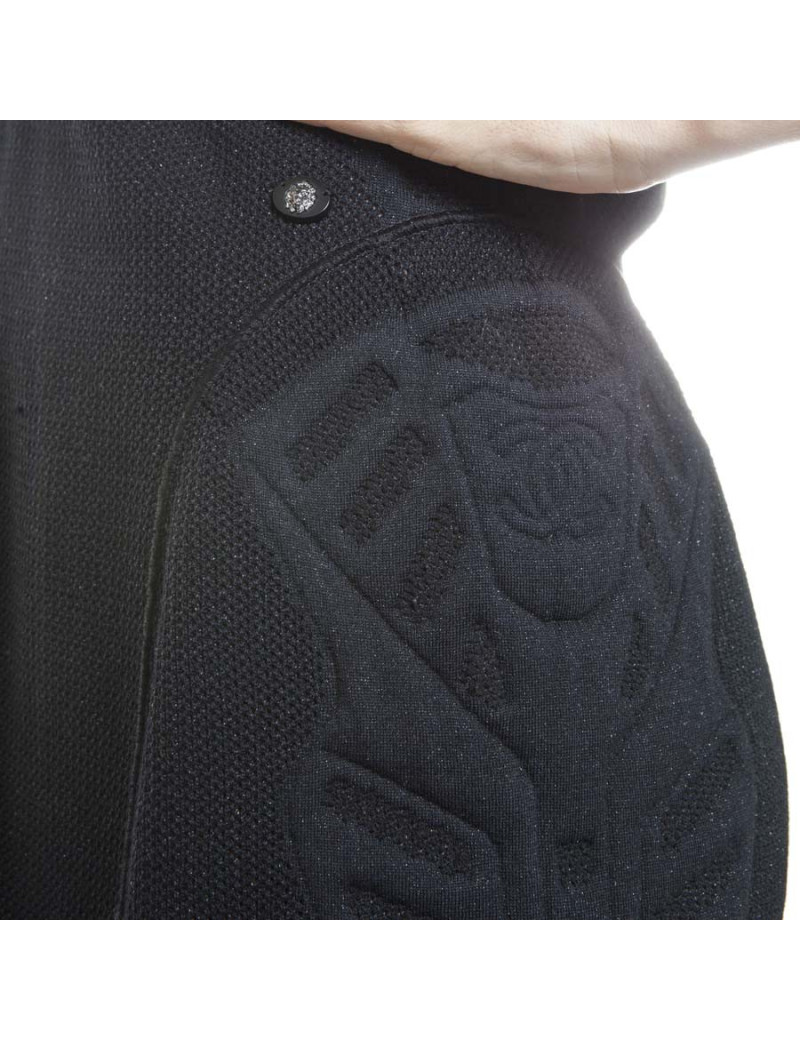 Robe CHANEL T40 laine noire